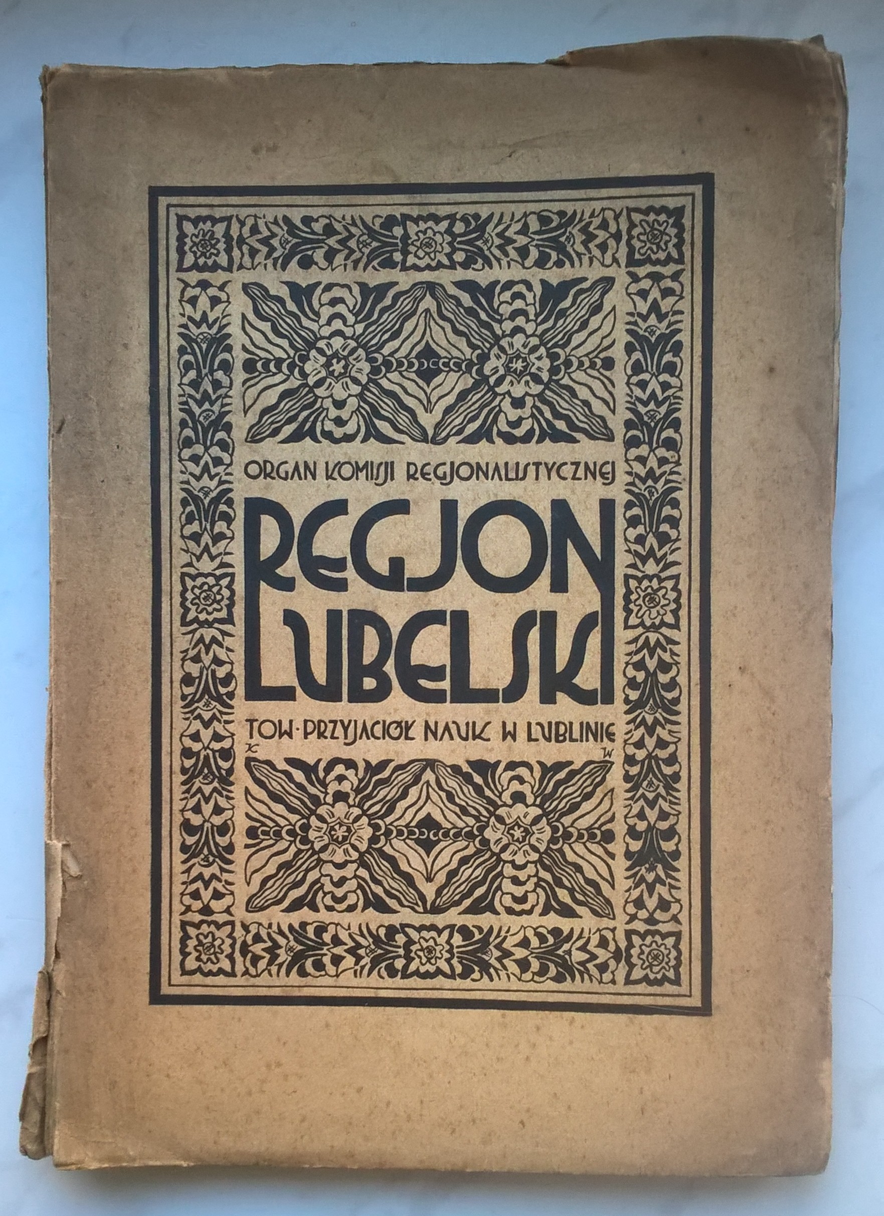 Książka "Region Lubelski", 1929 r.