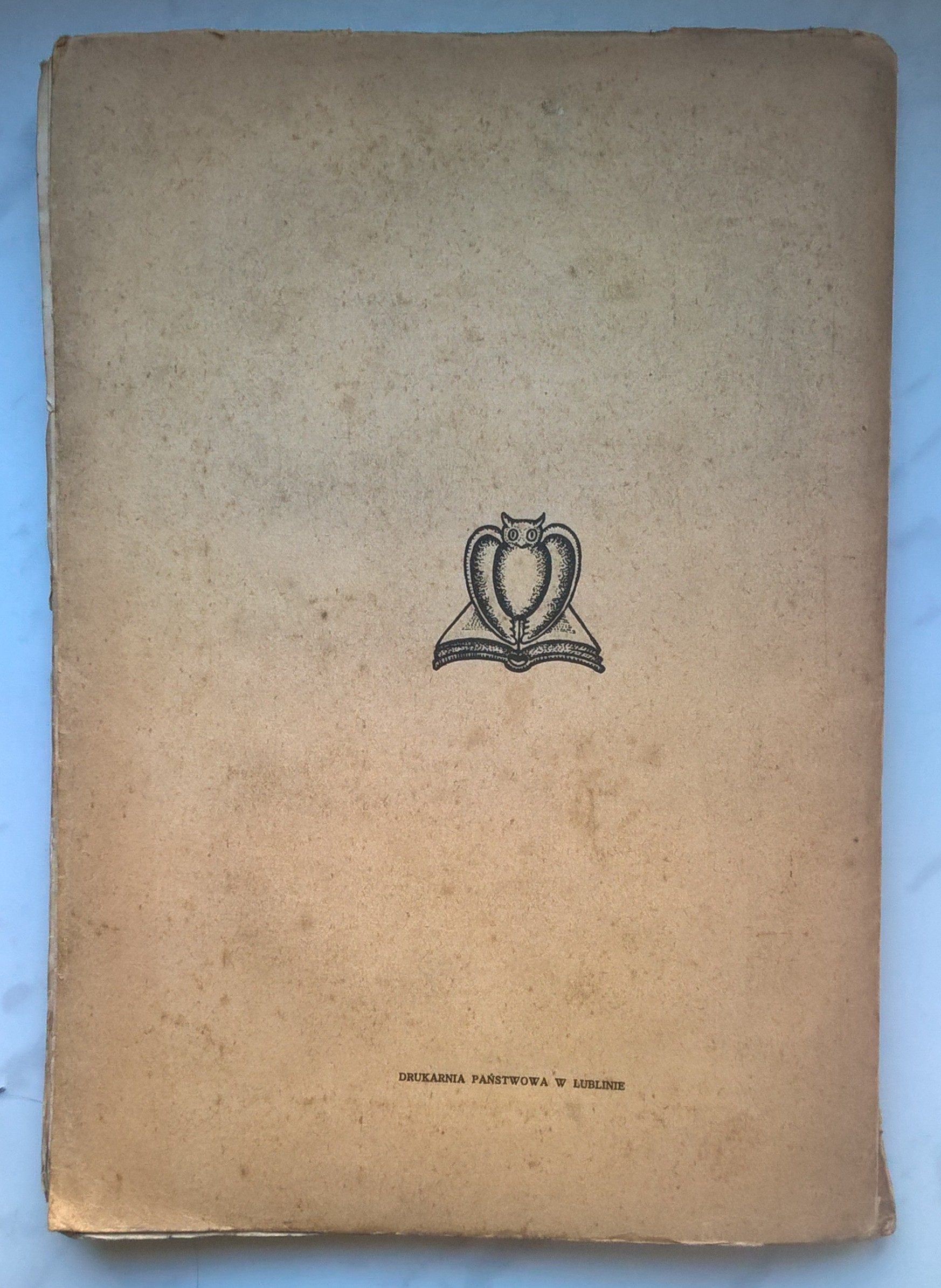 Książka "Region Lubelski", 1929 r.