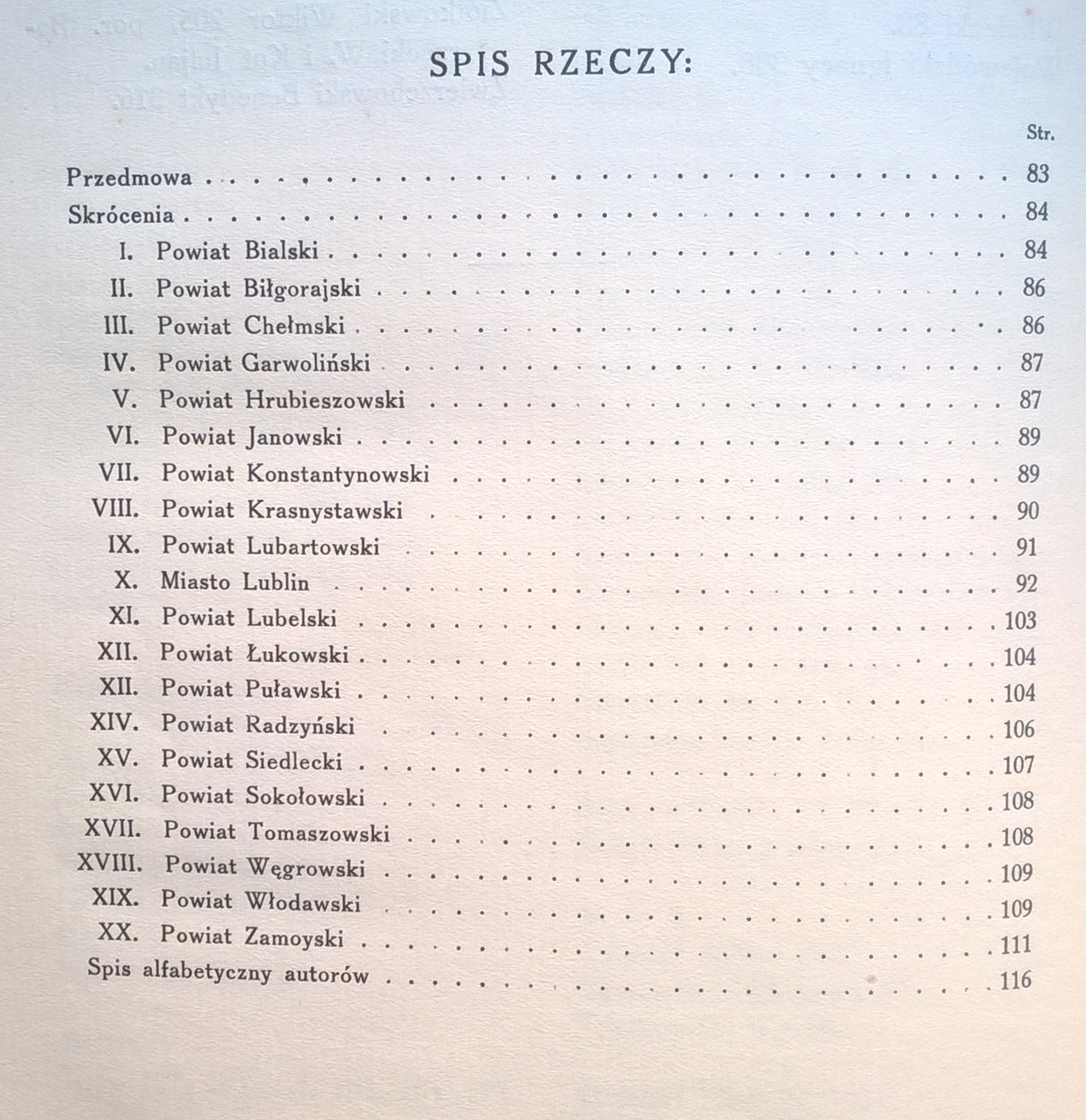 Książka "Region Lubelski", 1929 r.
