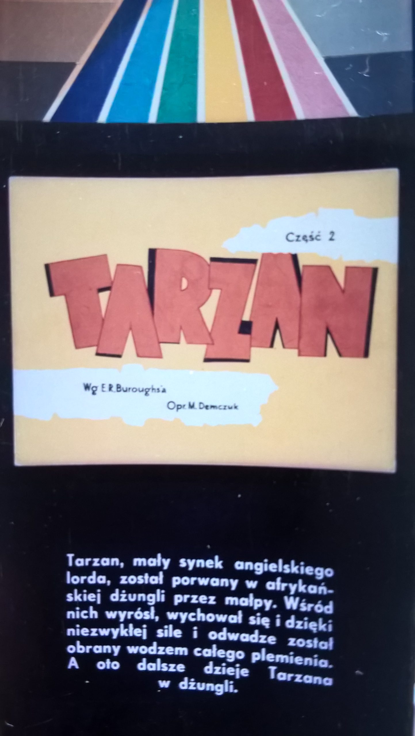 Przeźrocze na projektor – bajka „Tarzan”