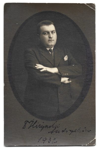Zdjęcie - Doktor Śliżyński, Andrychów, 1932 r.