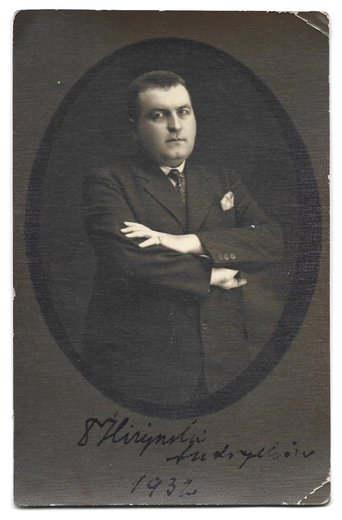 Zdjęcie - Doktor Śliżyński, Andrychów, 1932 r.