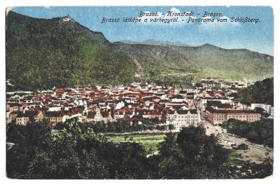 Pocztówka - Braszów, Rumunia (Wyżyna Transylwańska), 1916 r.