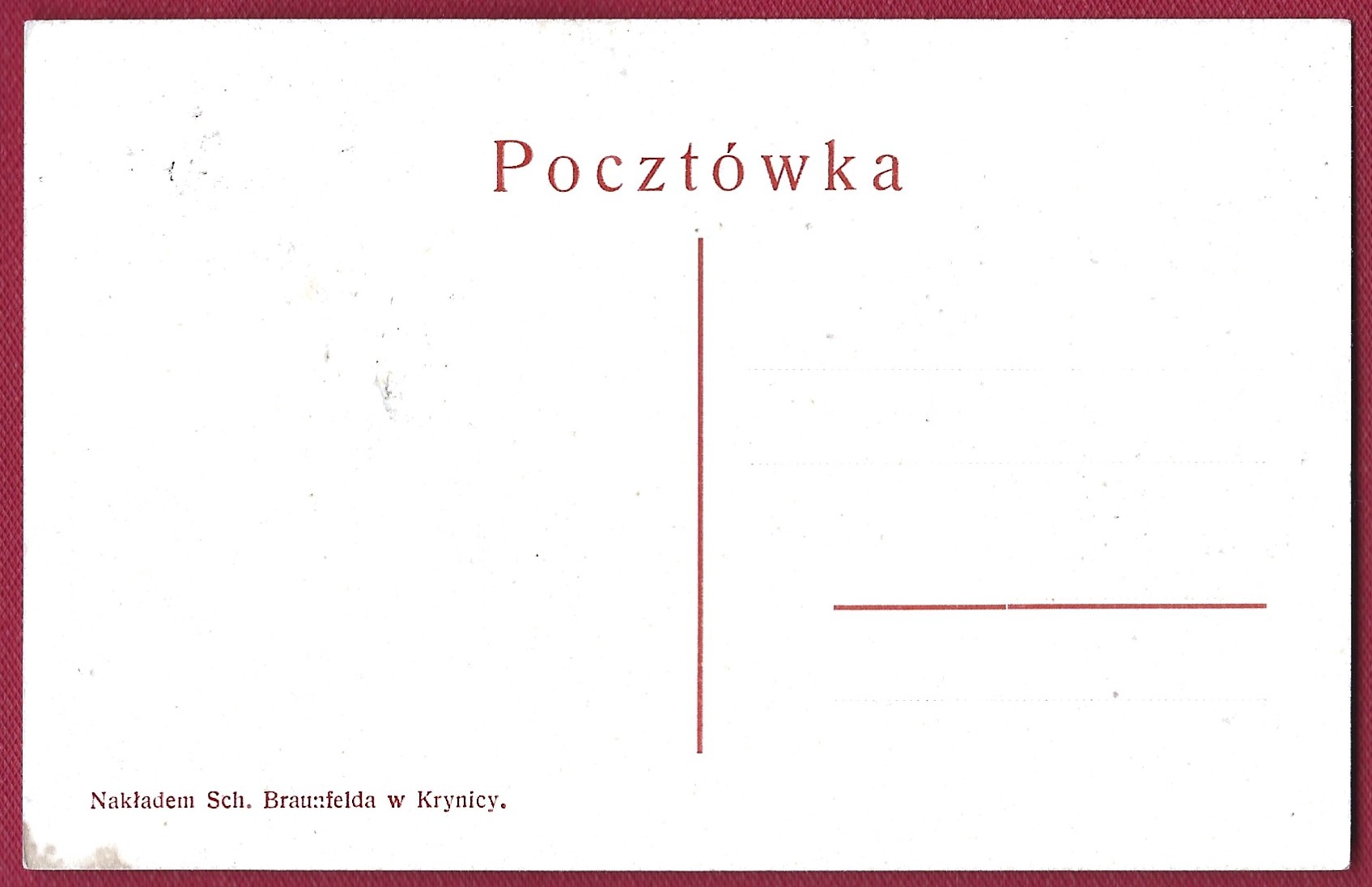 Pocztówka - Krynica. Okno w parku
