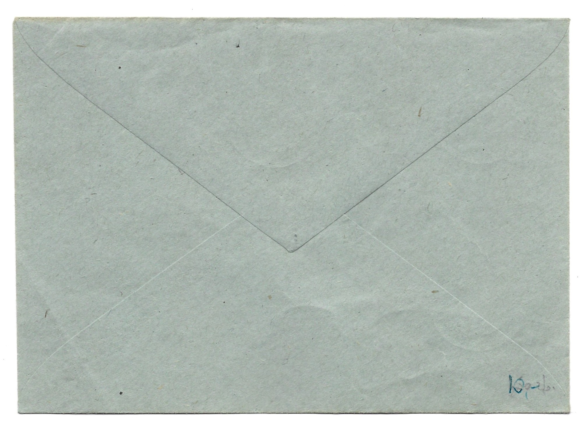 Koperta ze znaczkami i stemplami - Deutsches Reich - OSTLAND - Dünaburg (Daugavpils), 1943 r. - Niemiecka Rzesza Wschód - Łotwa