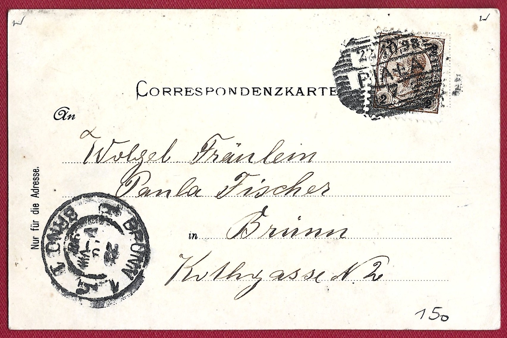 Pocztówka - Gruss aus Bielitz-Biala - Pozdrowienia z Bielska-Białej, 1898 r.