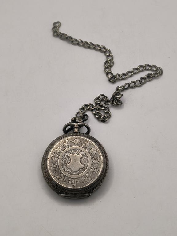 Zegarek kieszonkowy - Patent Remontoir