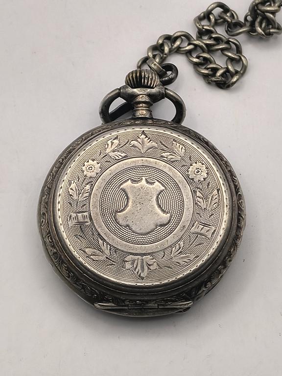 Zegarek kieszonkowy - Patent Remontoir