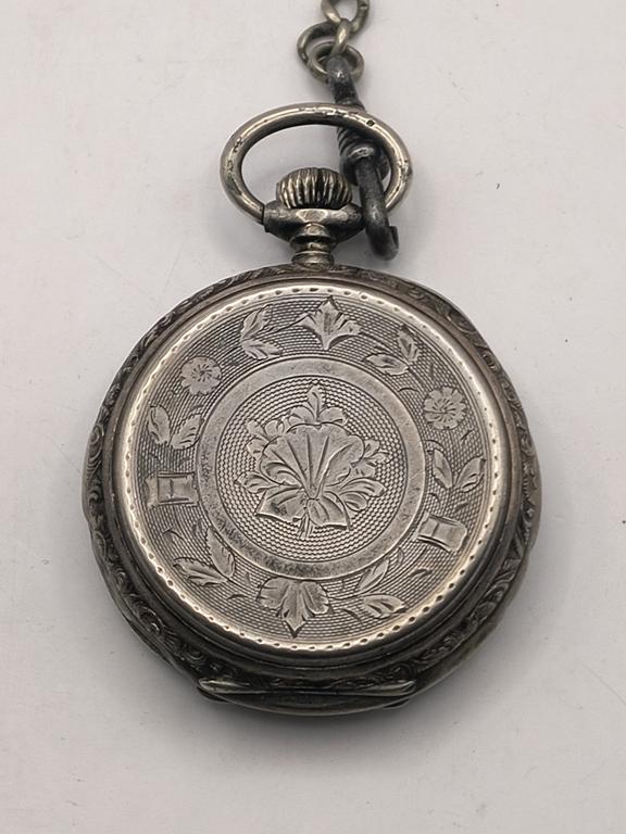 Zegarek kieszonkowy - Patent Remontoir