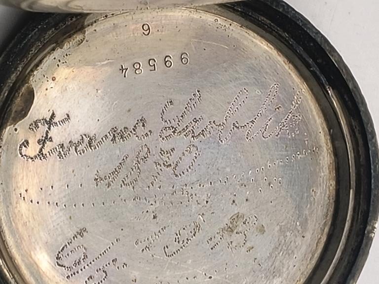 Zegarek kieszonkowy - Patent Remontoir