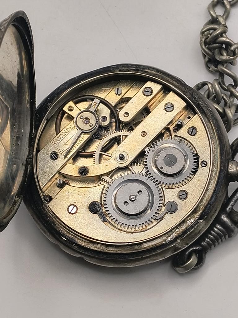 Zegarek kieszonkowy - Patent Remontoir