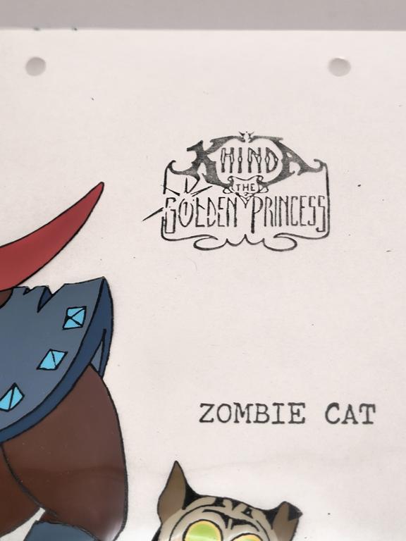 Folia animacyjna z bajki KHINDA The Golden Princess-ZOMBIE CAT - Hanna-Barbera, POLAND