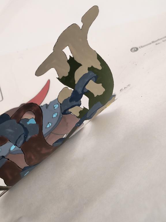 Folia animacyjna z bajki KHINDA The Golden Princess-ZOMBIE CAT - Hanna-Barbera, POLAND