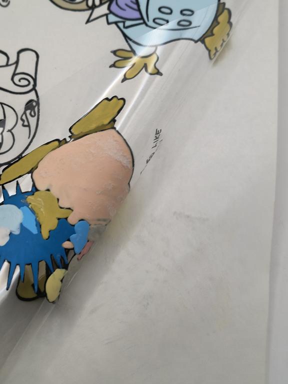 Folia animacyjna z bajki SNORKS - „The Snorkshire Spooking”, 1987 r.