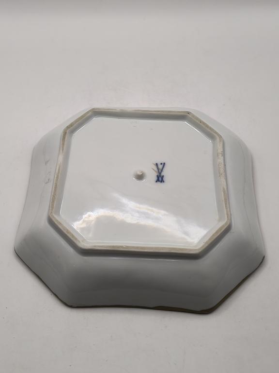 Mała patera porcelanowa - Miśnia-Meissen