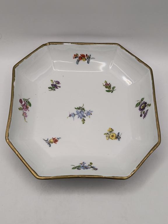 Mała patera porcelanowa - Miśnia-Meissen