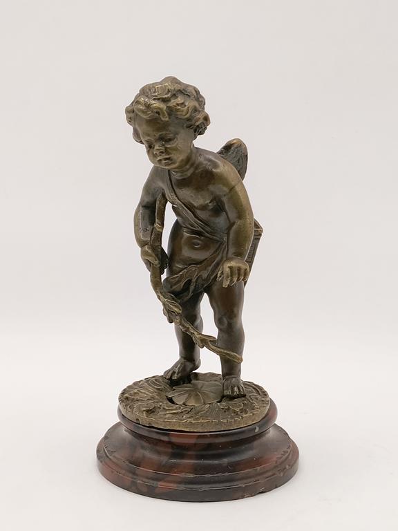 Figurka z brązu - amor