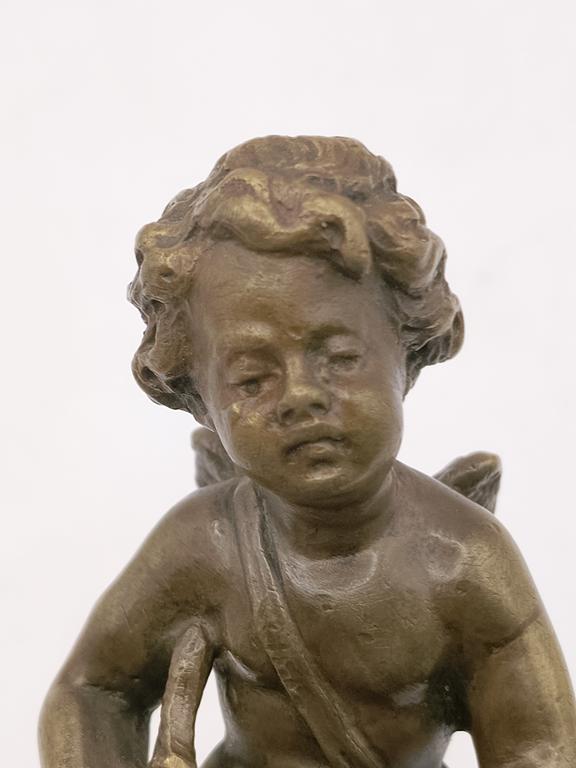 Figurka z brązu - amor