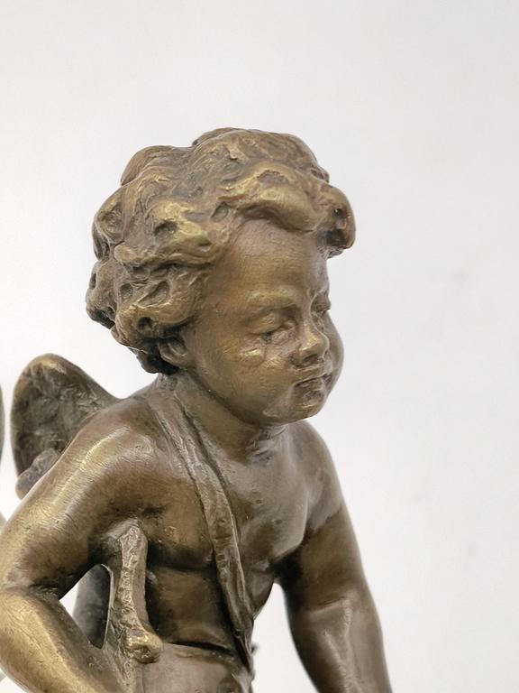 Figurka z brązu - amor