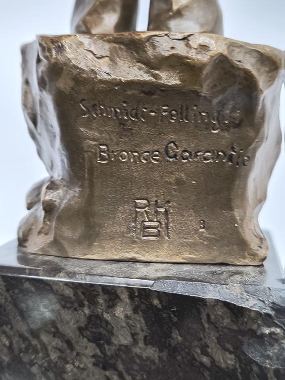 Figurka z brązu - marynarz - Schmidt-Felling