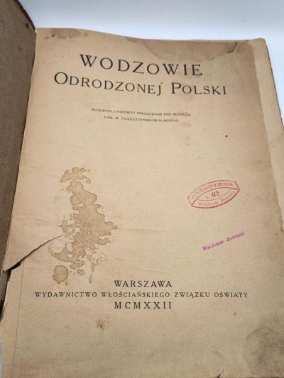 Książka "Wodzowie Odrodzonej Polski, 1914-1922" red. M. Nałęcz-Dobrowolski