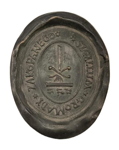 Medal z brązu - Sigillum Gromady Zakopanego - Pieczęć Zakopanego