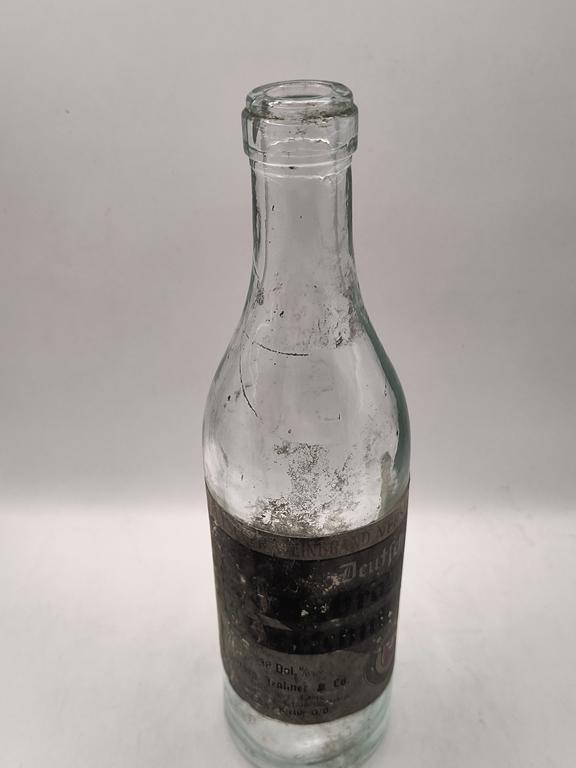 Butelka szklana - Georg Jenkner & Co. - KAMITZ, BIELITZ, O/S (Bielsko)