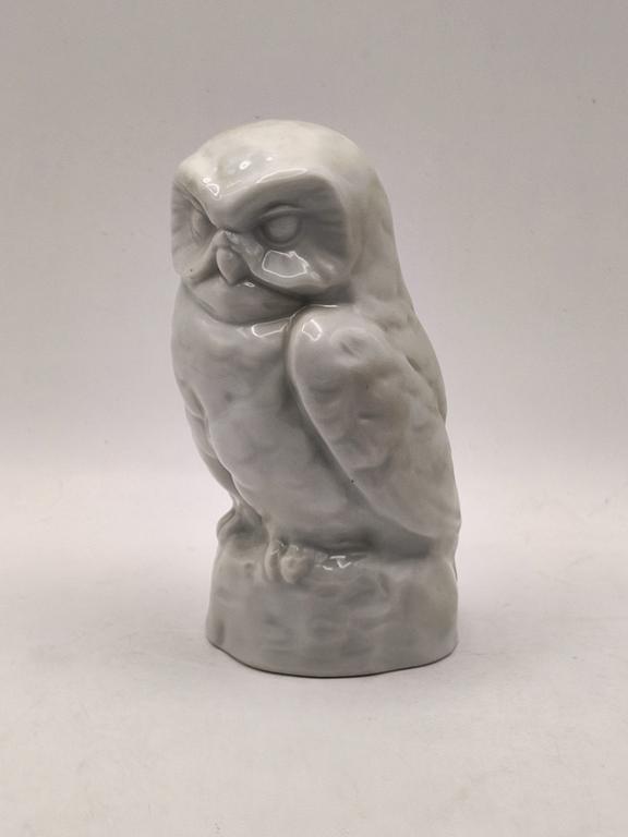 Figurka porcelanowa - sowa