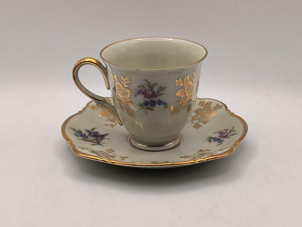 Filiżanka porcelanowa ZEH SCHERZER - Bavaria, Germany (Niemcy)