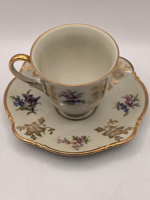 Filiżanka porcelanowa ZEH SCHERZER - Bavaria, Germany (Niemcy)