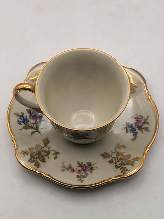 Filiżanka porcelanowa ZEH SCHERZER - Bavaria, Germany (Niemcy)