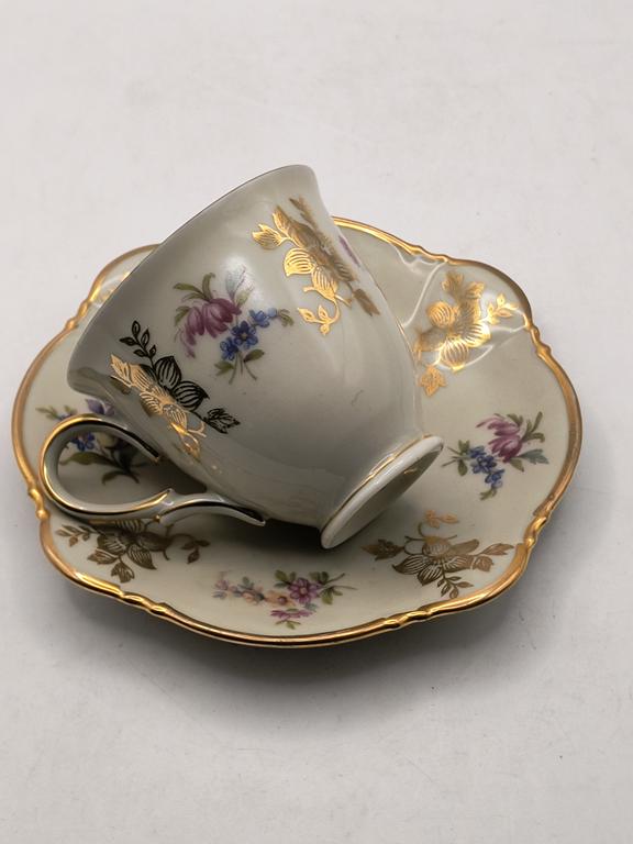 Filiżanka porcelanowa ZEH SCHERZER - Bavaria, Germany (Niemcy)