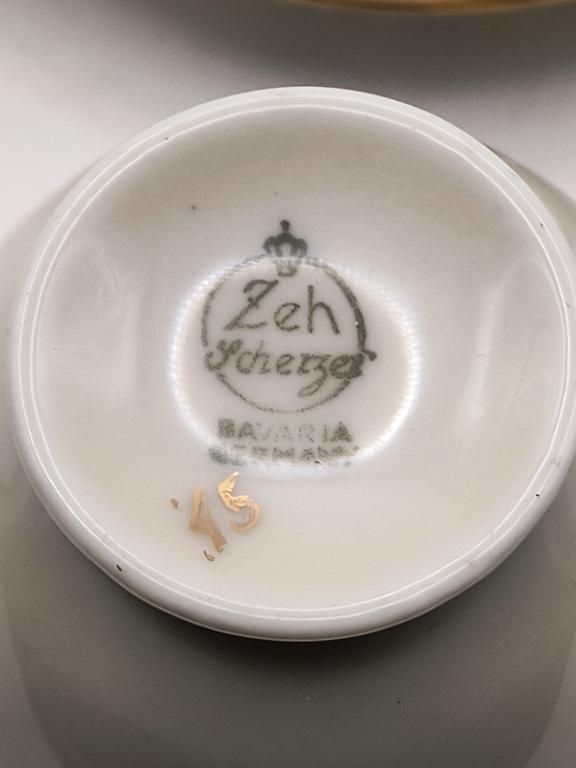 Filiżanka porcelanowa ZEH SCHERZER - Bavaria, Germany (Niemcy)