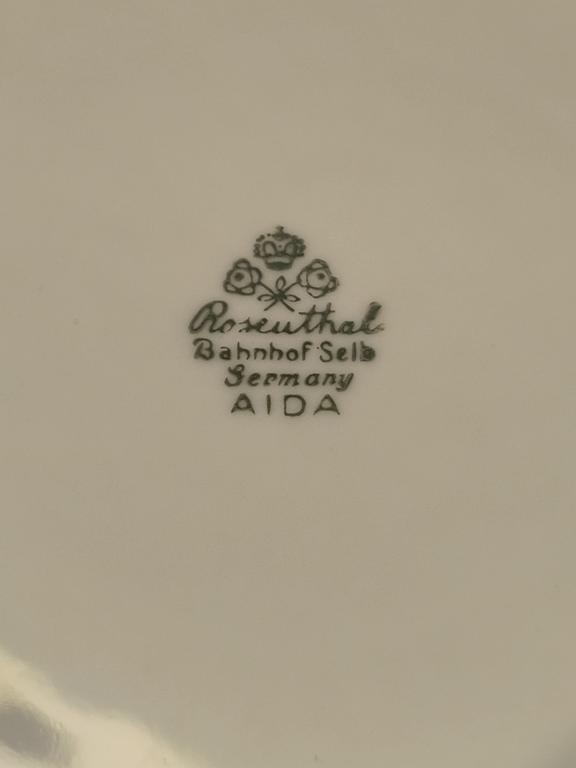 Zestaw porcelany z owocami - Rosenthal AIDA, Niemcy