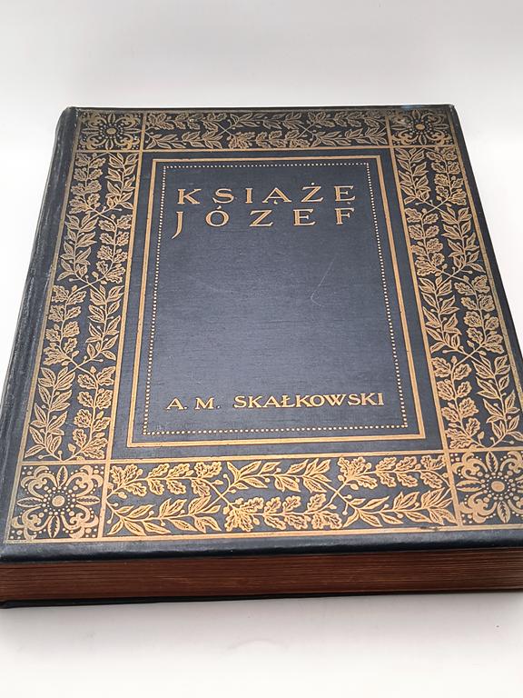 Książka "Książę Józef" A. M. Skałkowski, 1913 r.