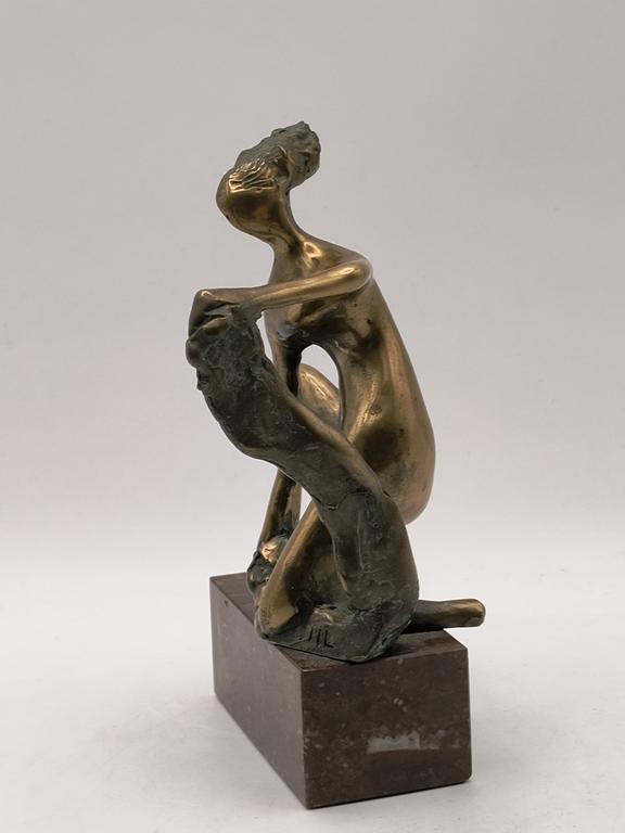 Rzeźba kobiety - Luboš Moravec (1925-2010) "U vody" - Nad wodą