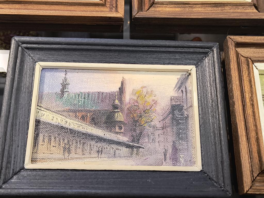 Zestaw miniatur - architektura Krakowa - Jan Niemiec