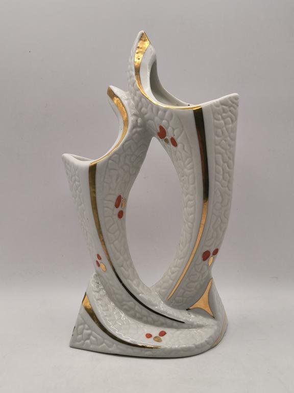 Wazon porcelanowy - proj. Zygmunt BUKSOWICZ (1915-1993) - "Steatyt" Katowice