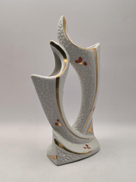 Wazon porcelanowy - proj. Zygmunt BUKSOWICZ (1915-1993) - "Steatyt" Katowice