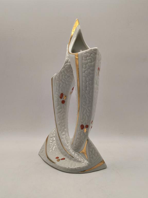 Wazon porcelanowy - proj. Zygmunt BUKSOWICZ (1915-1993) - "Steatyt" Katowice