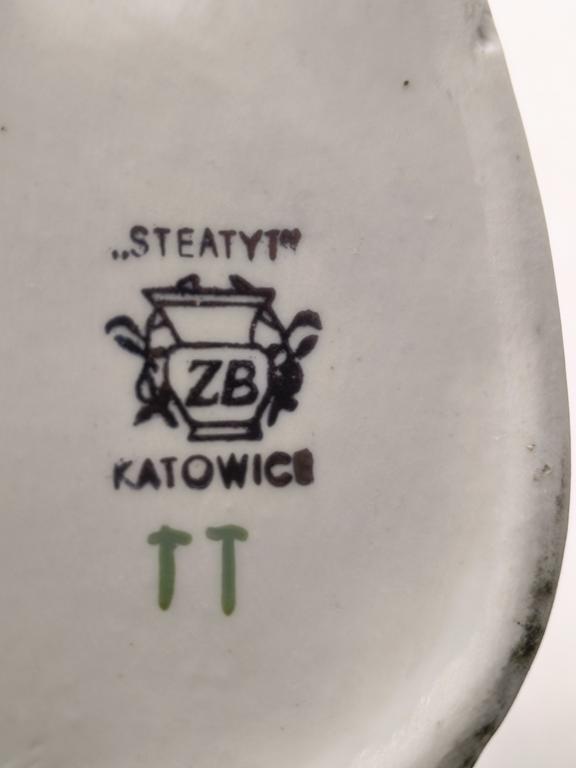 Wazon porcelanowy - proj. Zygmunt BUKSOWICZ (1915-1993) - "Steatyt" Katowice