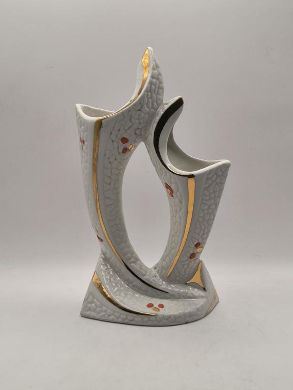 Wazon porcelanowy - proj. Zygmunt BUKSOWICZ (1915-1993) - "Steatyt" Katowice