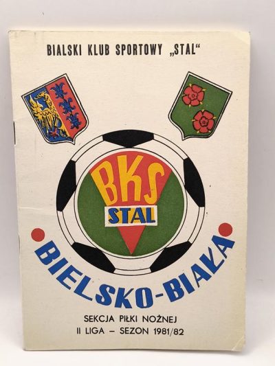 Książka - Bialski Klub Sportowy STAL, Bielsko-Biała - sekcja piłki nożnej, II Liga - sezon 1981/82