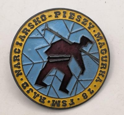Odznaka - Rajd Narciarsko-Pieszy, Magurka 78, FSM
