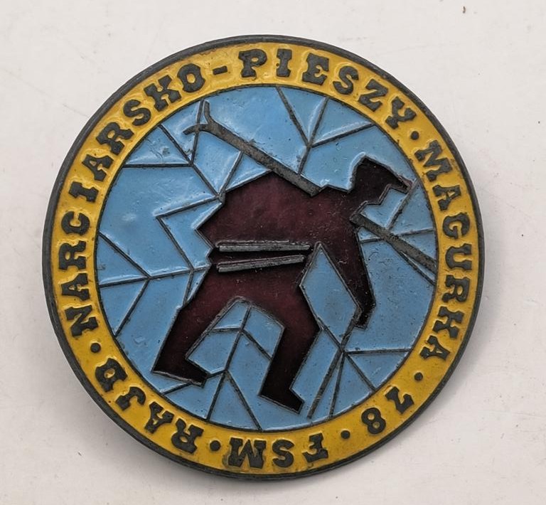 Odznaka - Rajd Narciarsko-Pieszy, Magurka 78, FSM