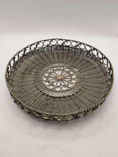 Patera koszyk-filigran