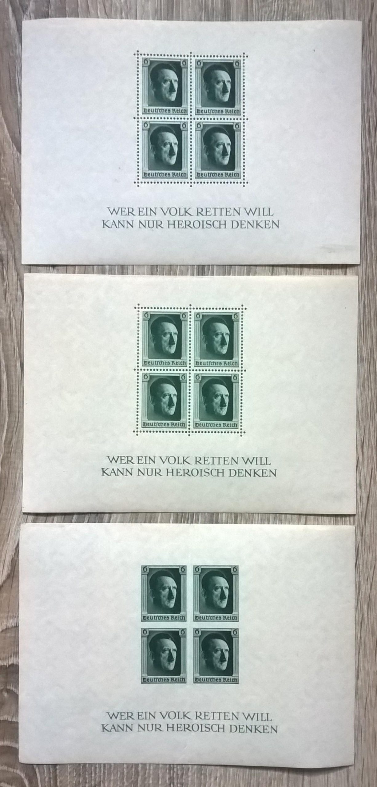 Zestaw znaczków Deutsches Reich