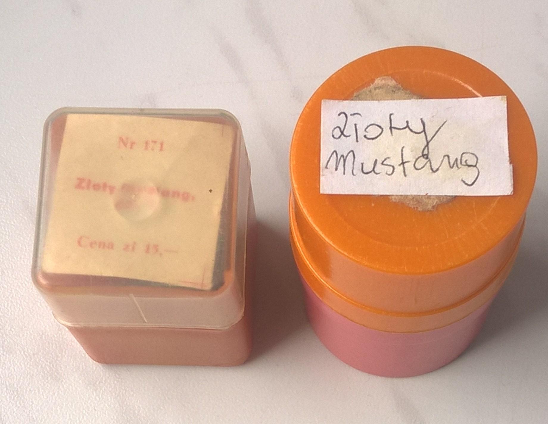 Bajka na projektor, przeźrocze "Złoty mustang"