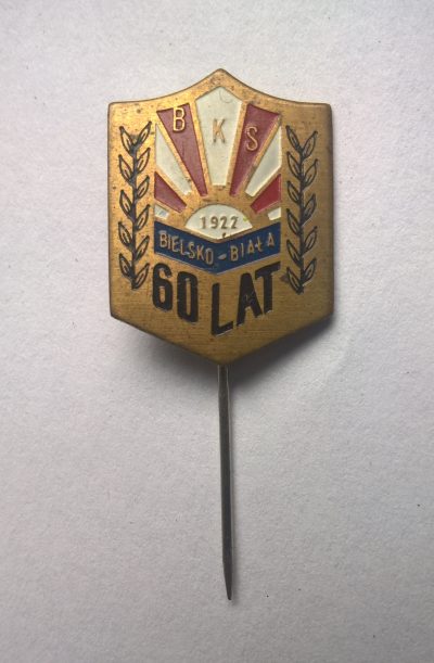 Odznaka - 60 lat BKS Bielsko-Biała - 1922