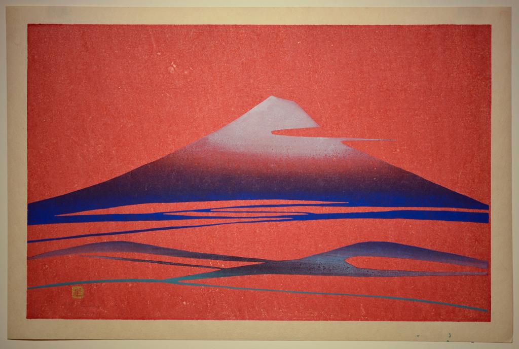 Drzeworyt japoński: Fuji